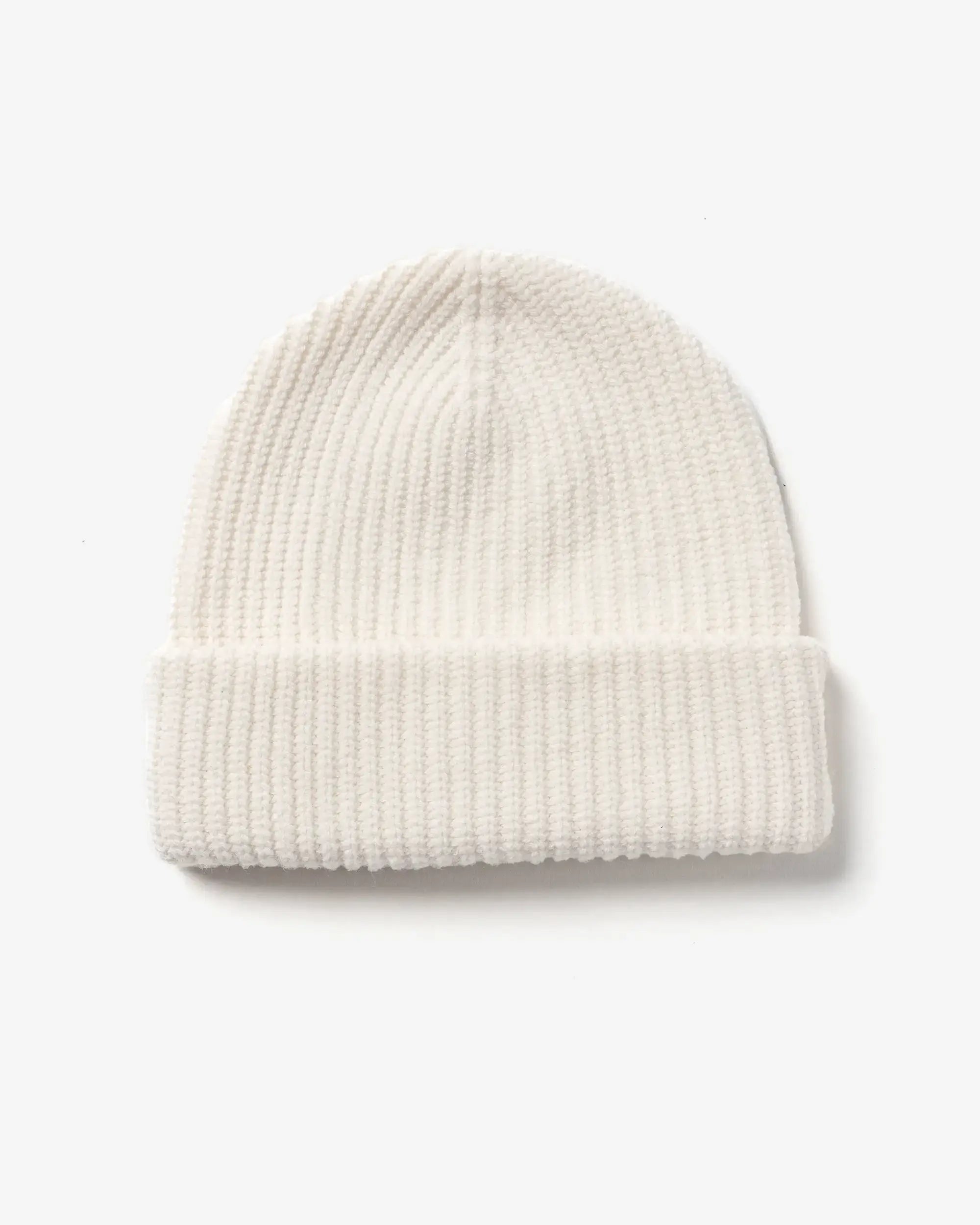 Bonnet Colfax en laine mérinos couleur crème