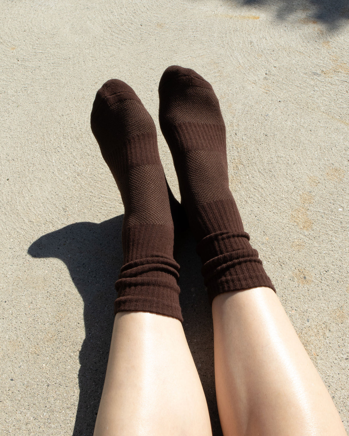 Wanderlust Socks in Espresso