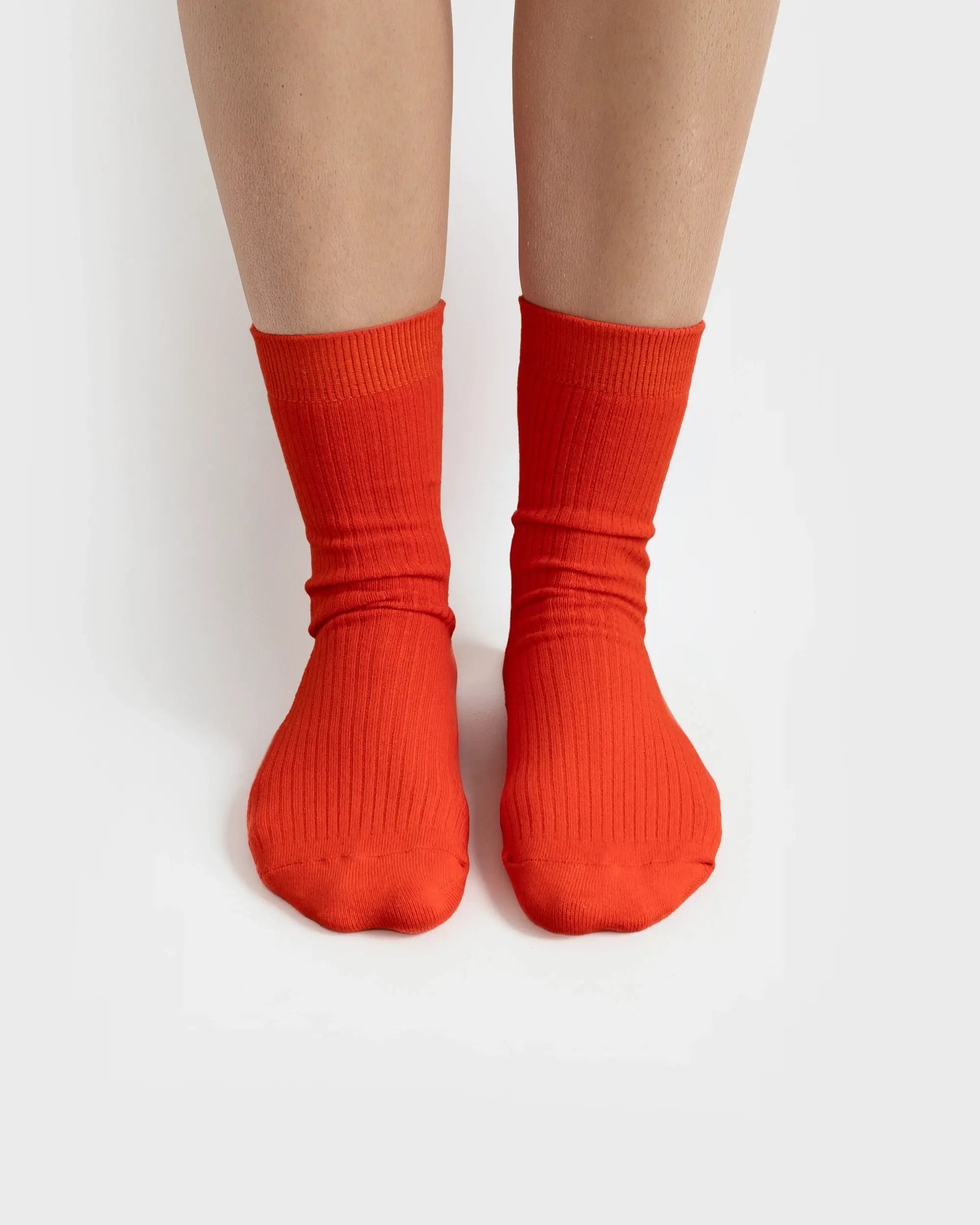 Roam Socks in Tomato