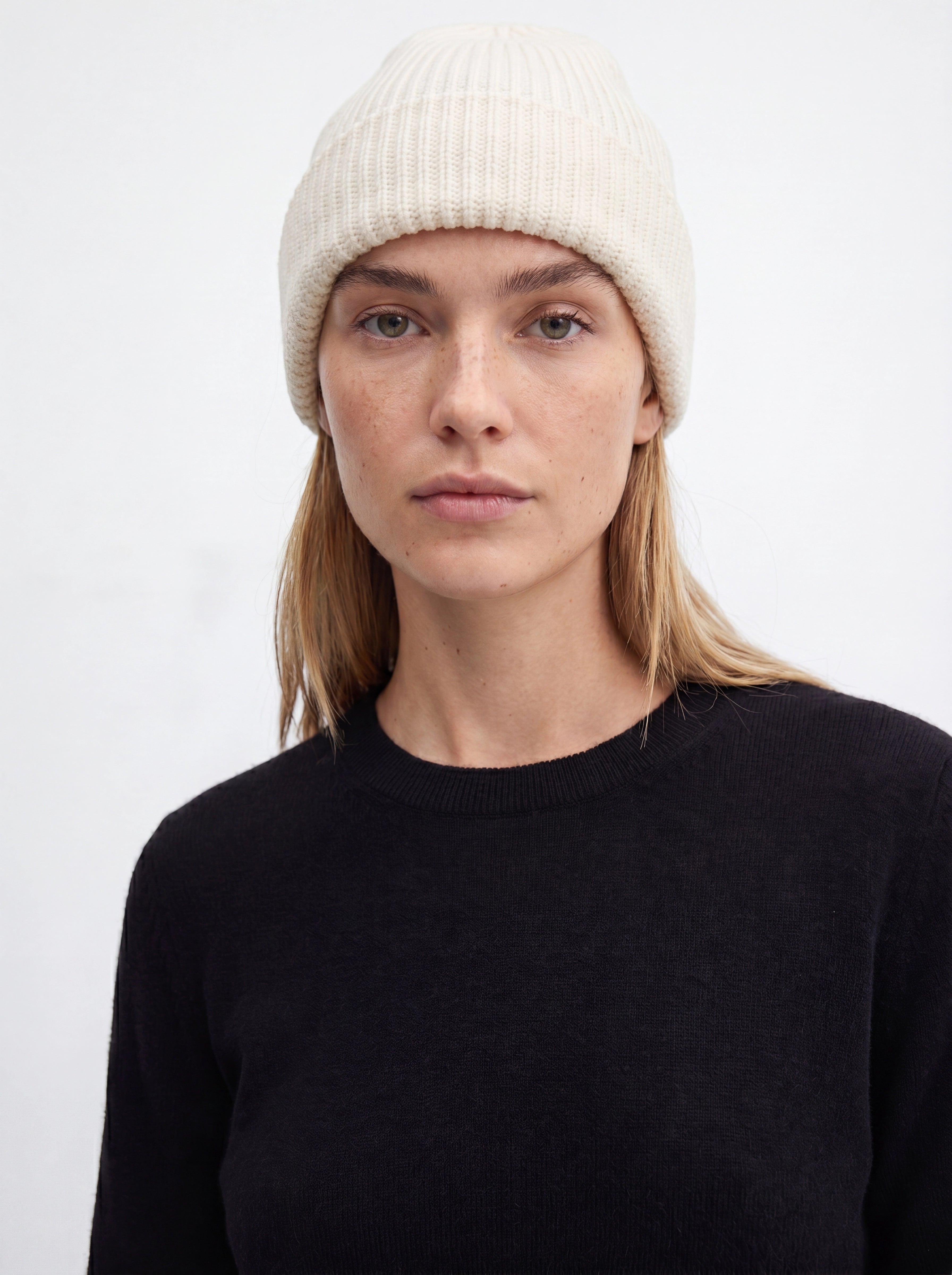 Colfax Merino Beanie in Salt