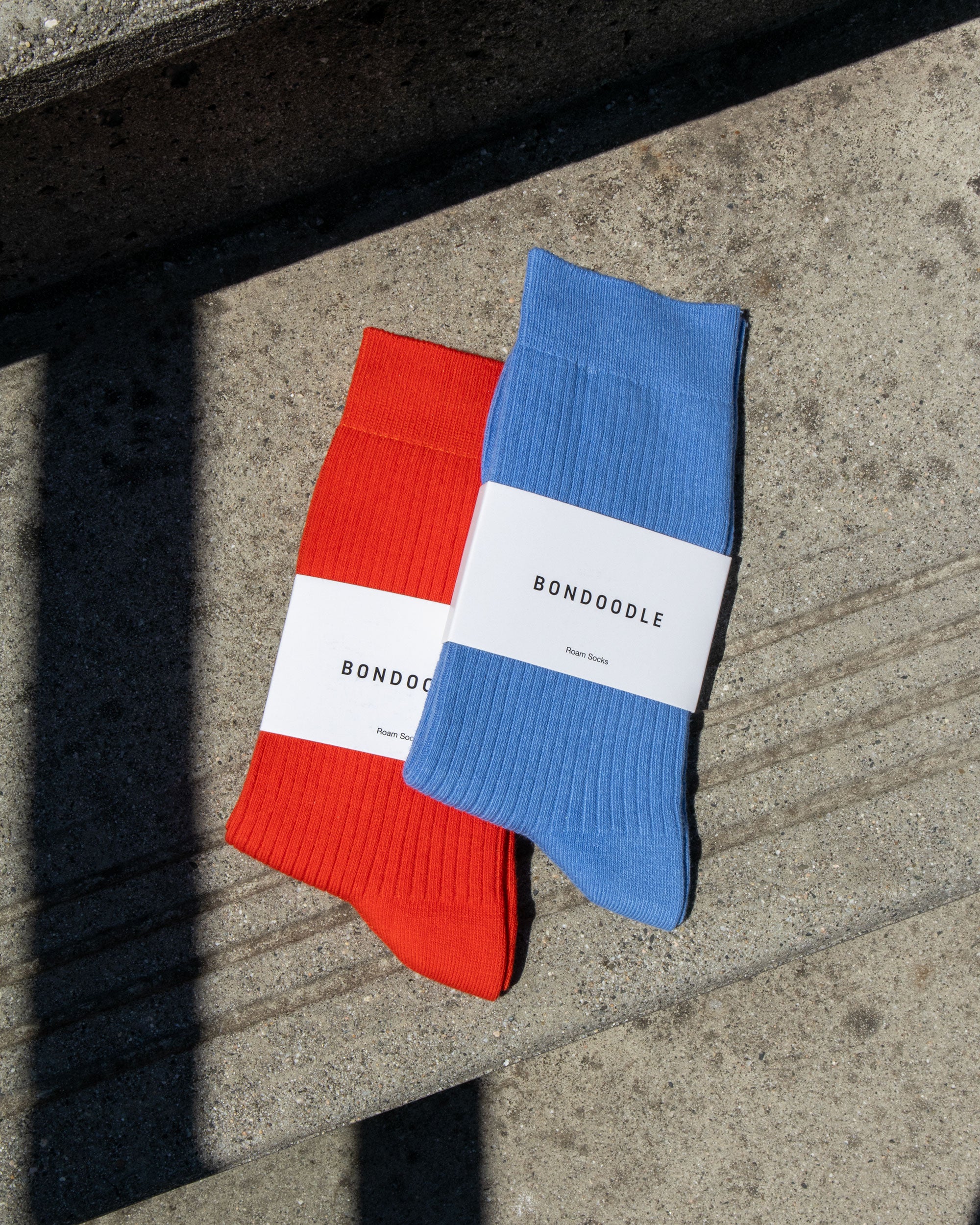 Chaussettes Roam Crew couleur tomate
