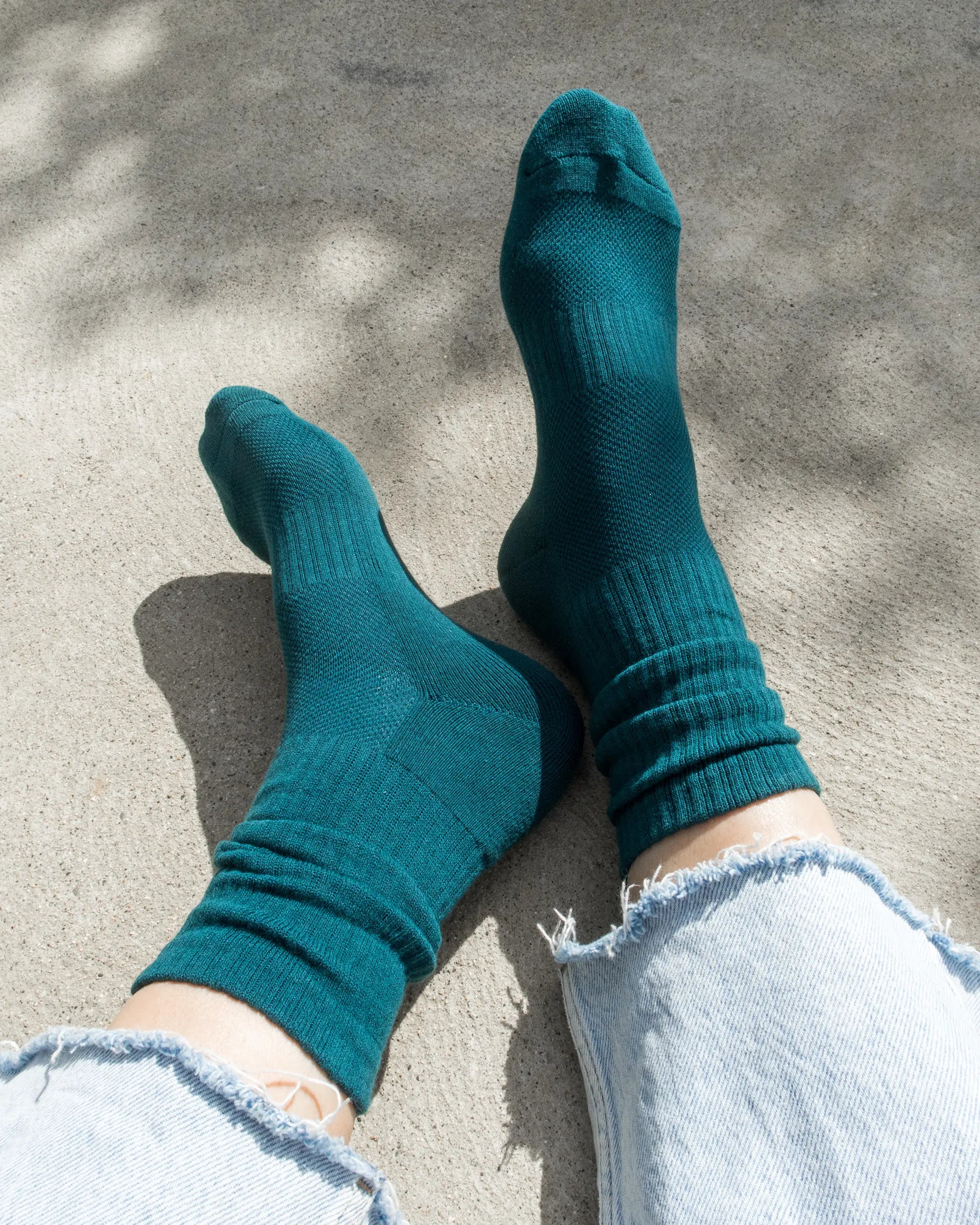 Wanderlust Crew Socks