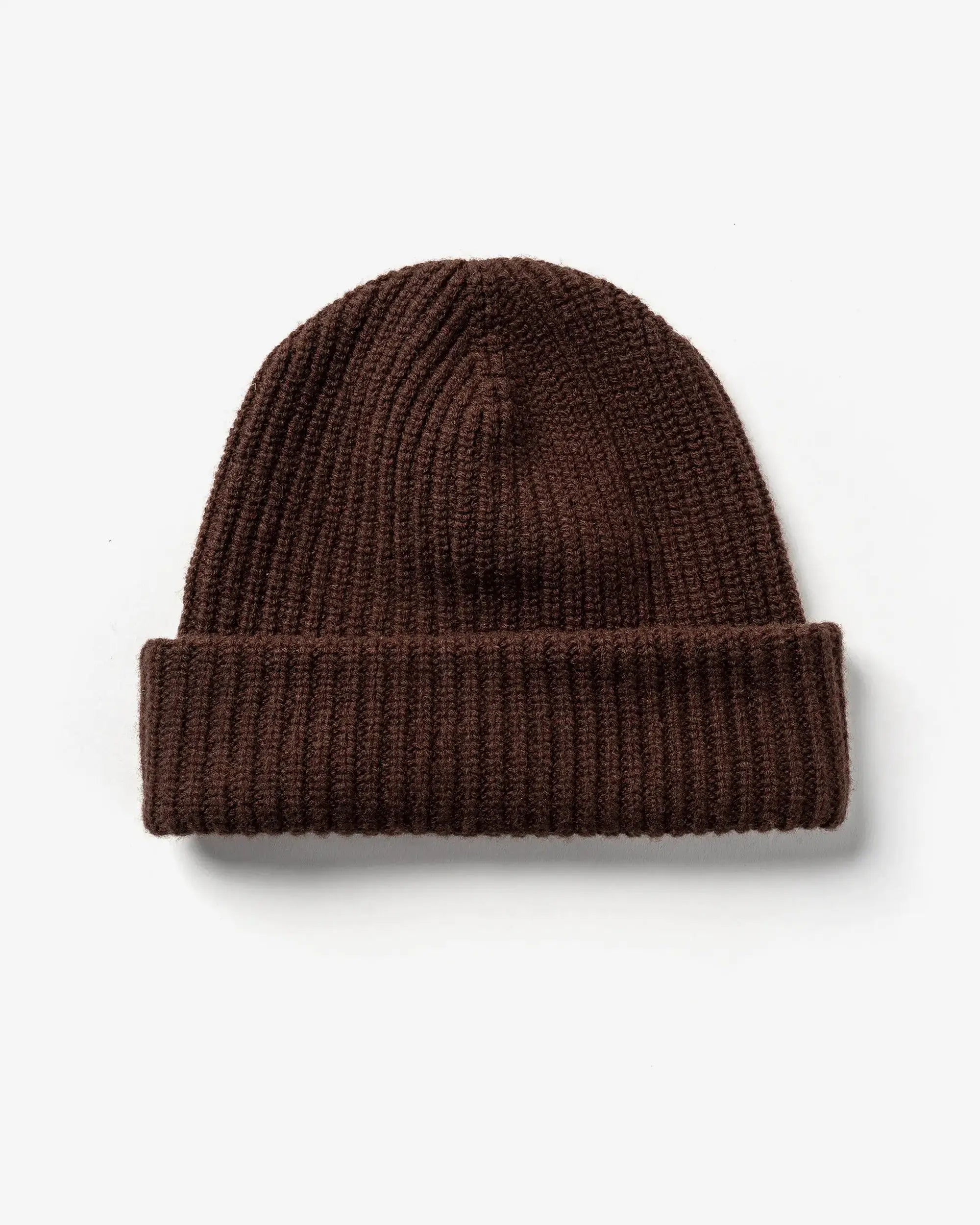 Colfax Merino Beanie in Chocolate