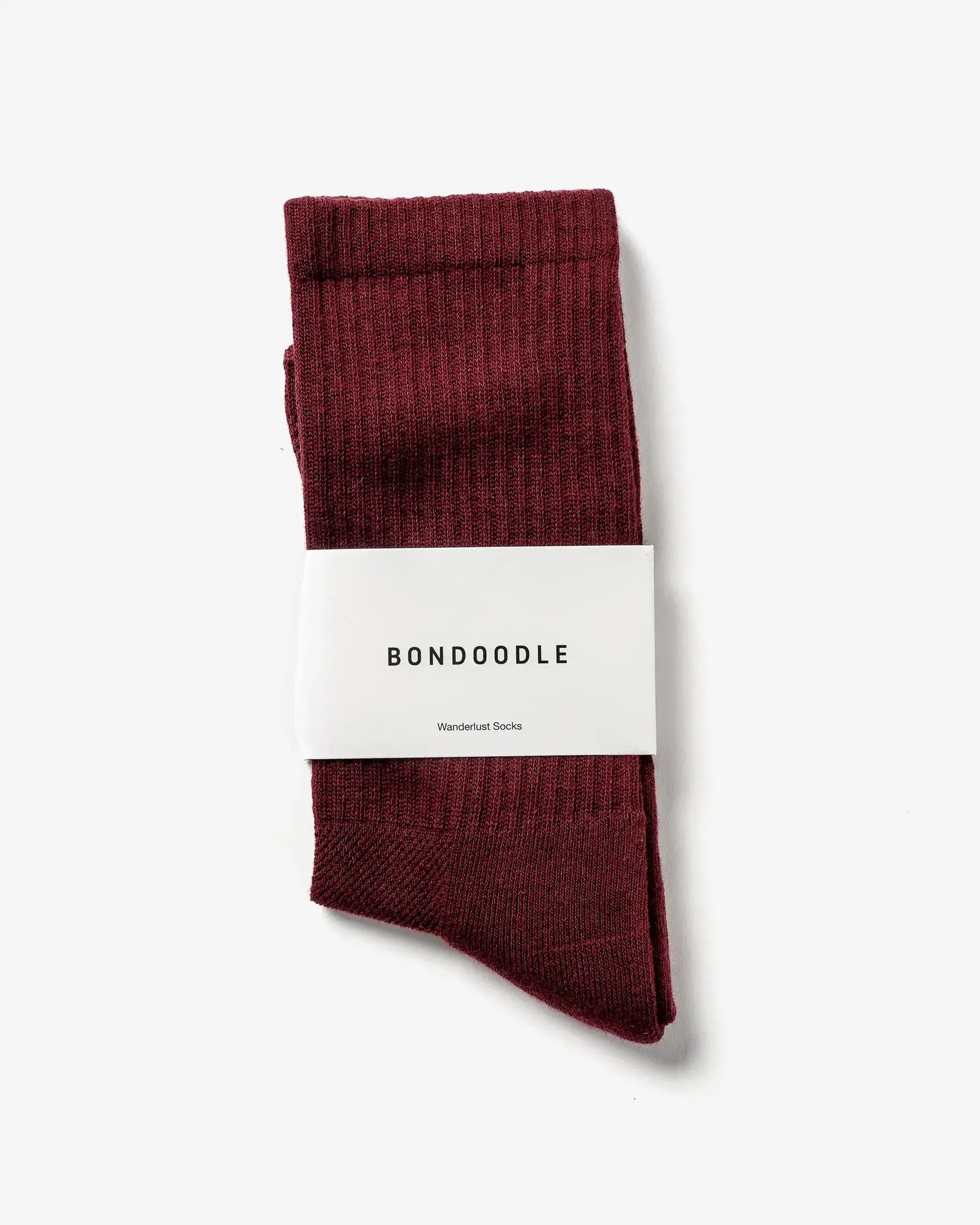 Wanderlust Socks in Port