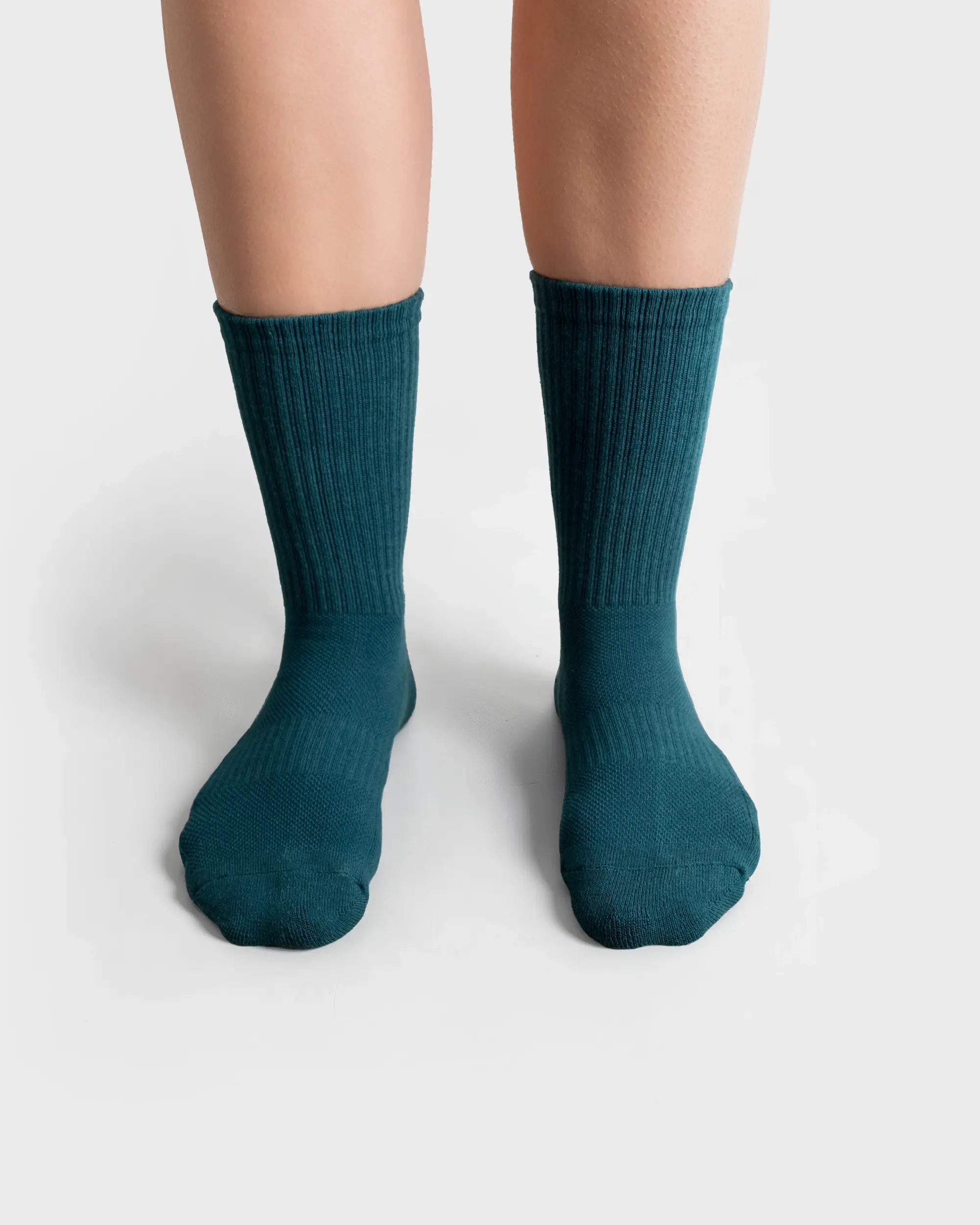 Wanderlust Socks in Night Swim