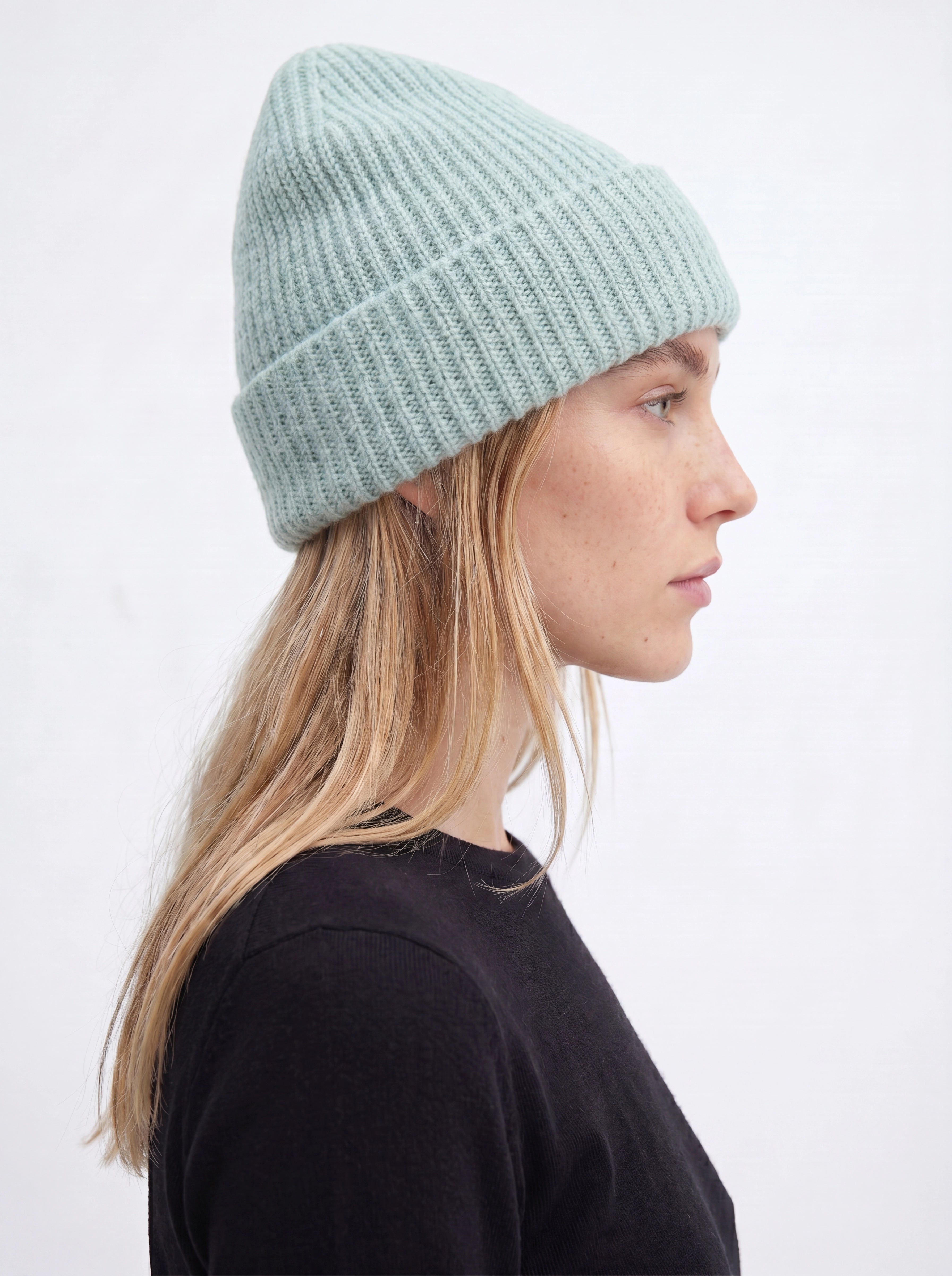 Colfax Merino Beanie in Matcha