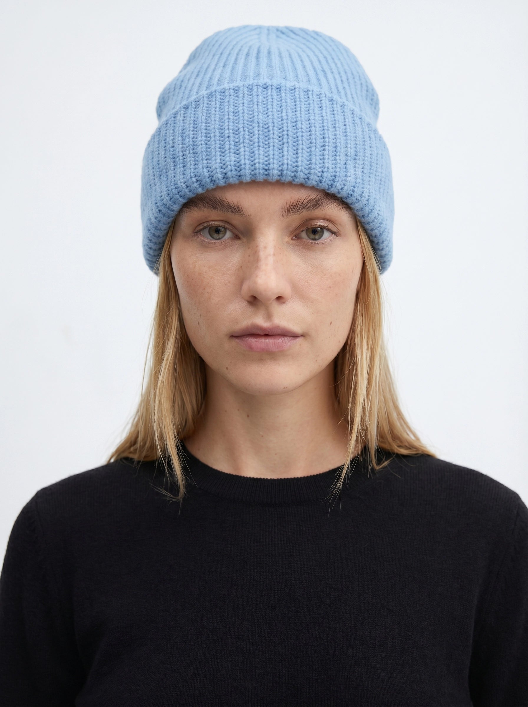 Colfax Merino Beanie in Morning Surf