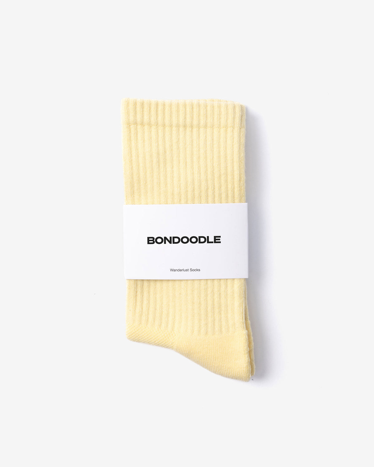 Wanderlust Socks in Buttercream