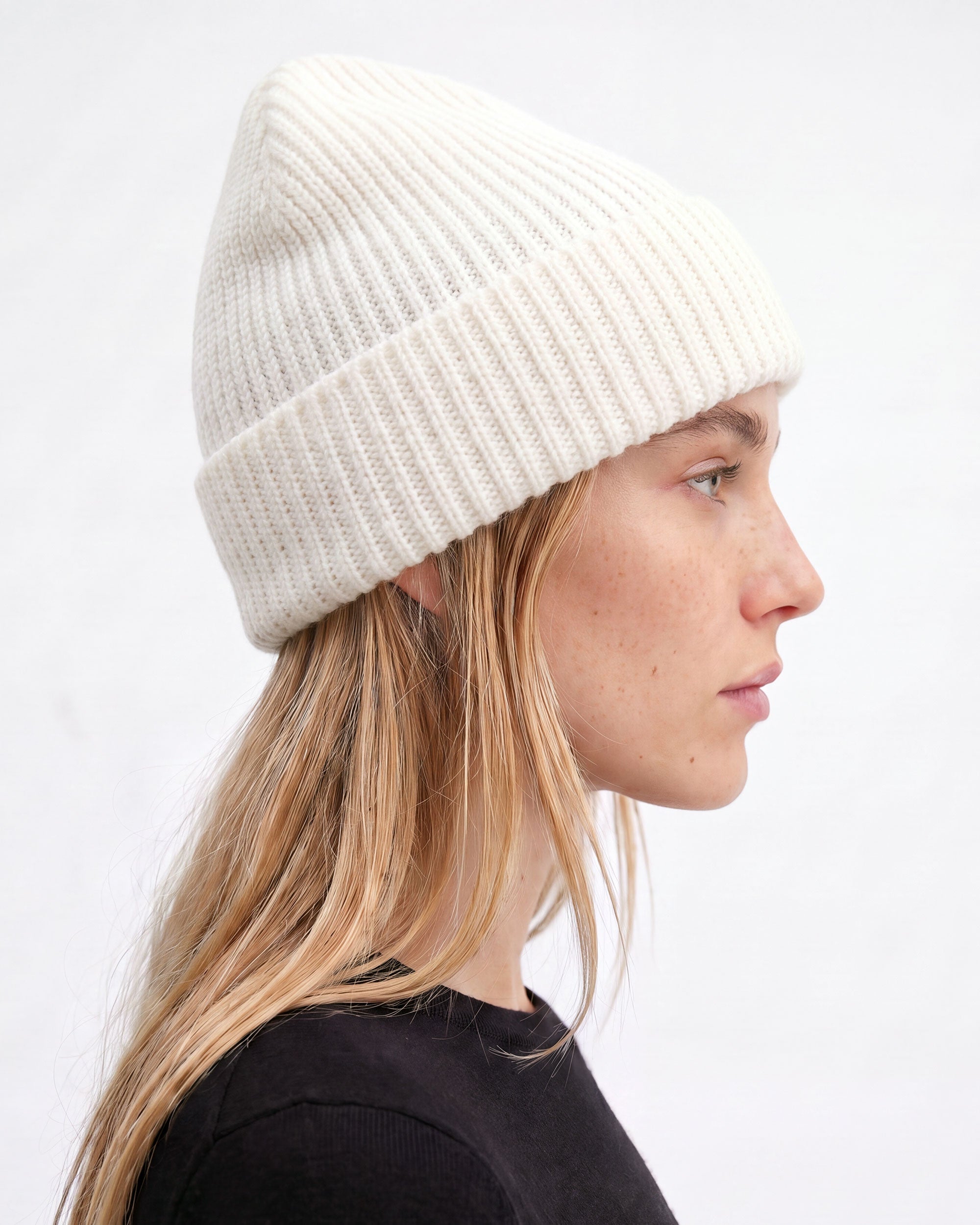 Colfax Merino Beanie in Salt